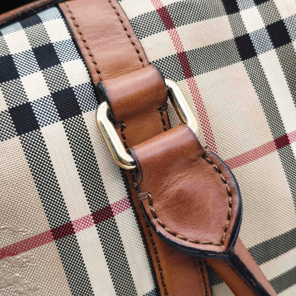 Burberry Canvas Satchel