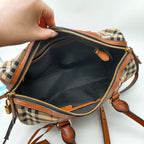 Burberry Canvas Satchel
