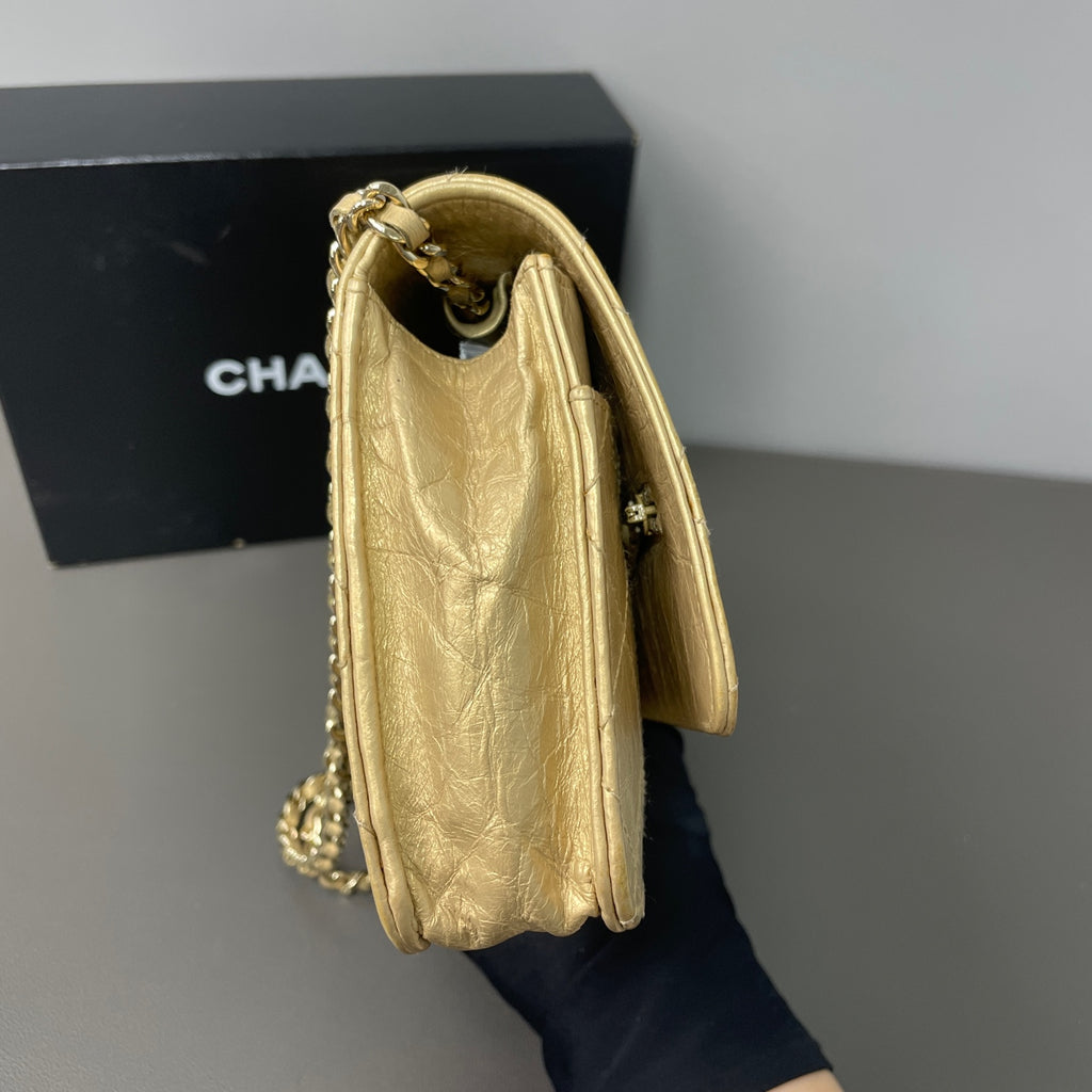 Chanel Gold Crossbody