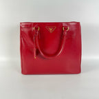 Prada Red Satchel