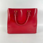 Prada Red Satchel
