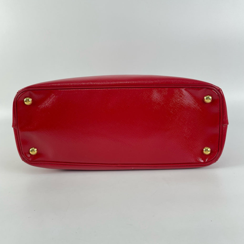 Prada Red Satchel
