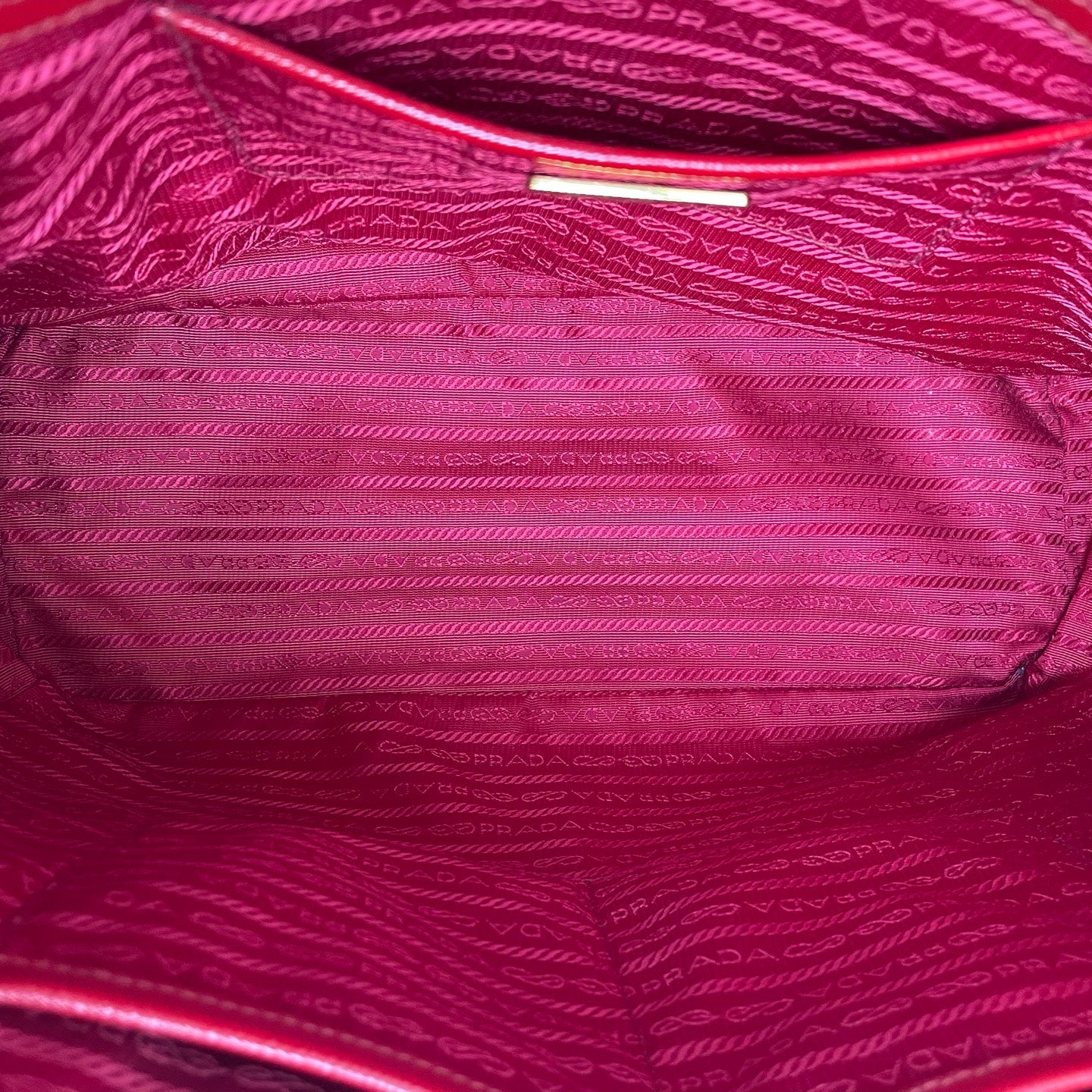 Prada Red Satchel