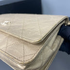 Chanel Gold Crossbody