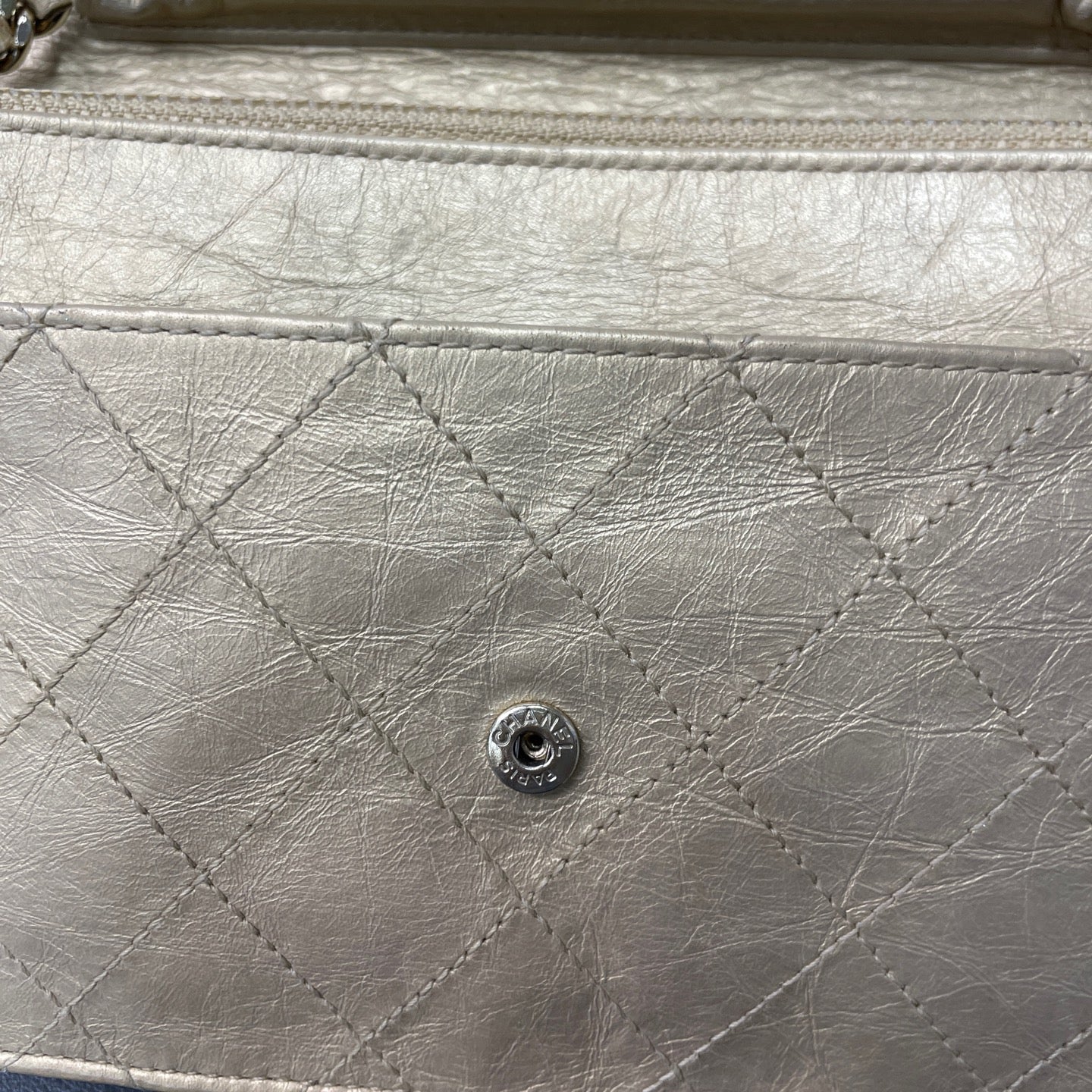Chanel Gold Crossbody