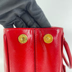 Prada Red Satchel