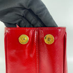 Prada Red Satchel