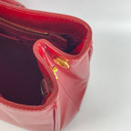 Prada Red Satchel