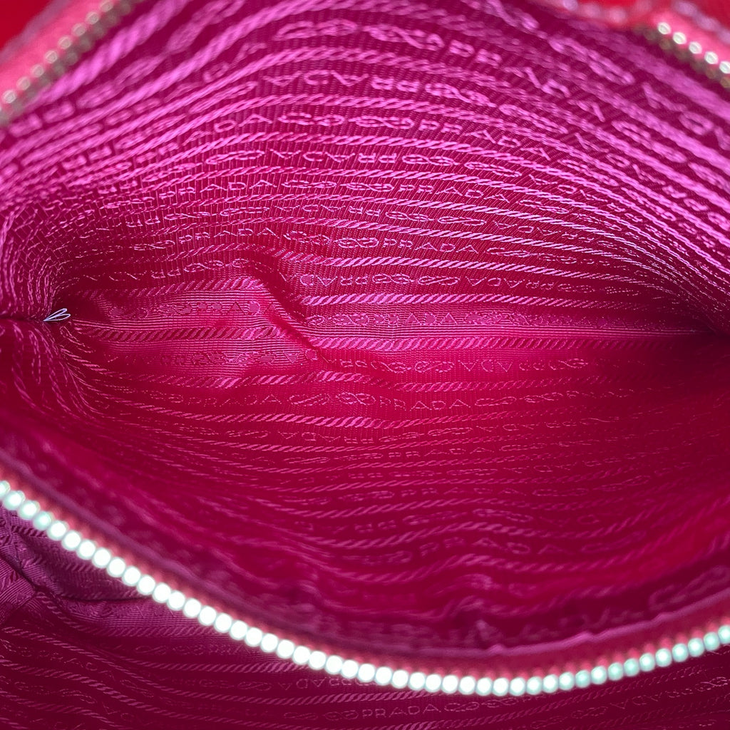 Prada Red Satchel