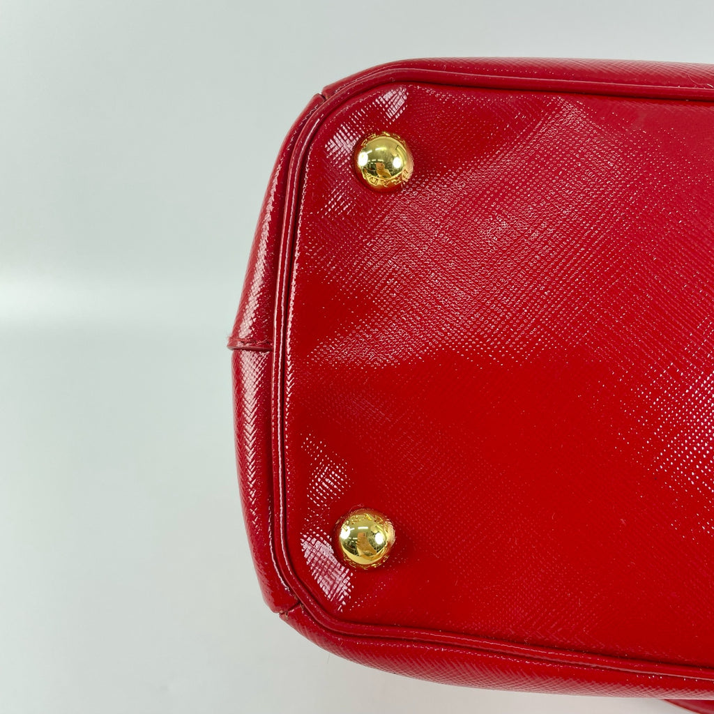 Prada Red Satchel