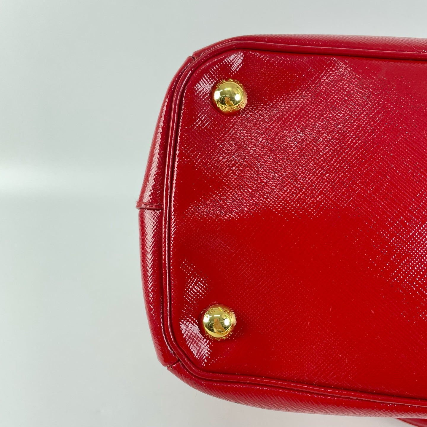 Prada Red Satchel