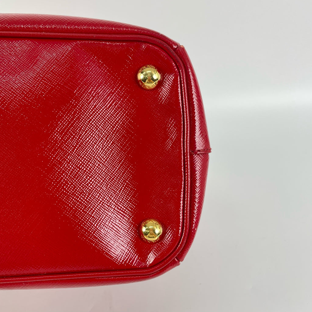 Prada Red Satchel