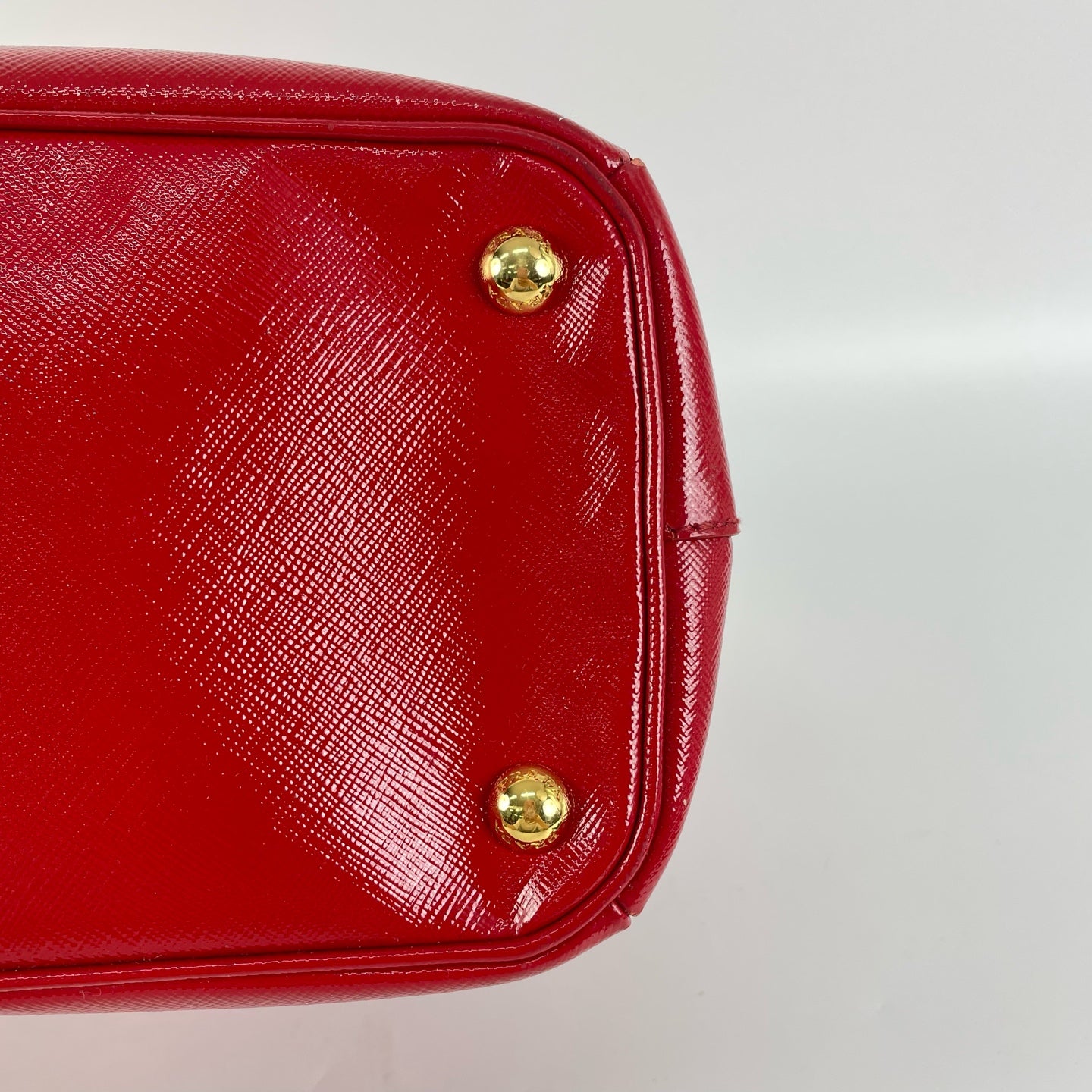 Prada Red Satchel