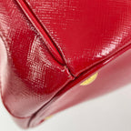 Prada Red Satchel