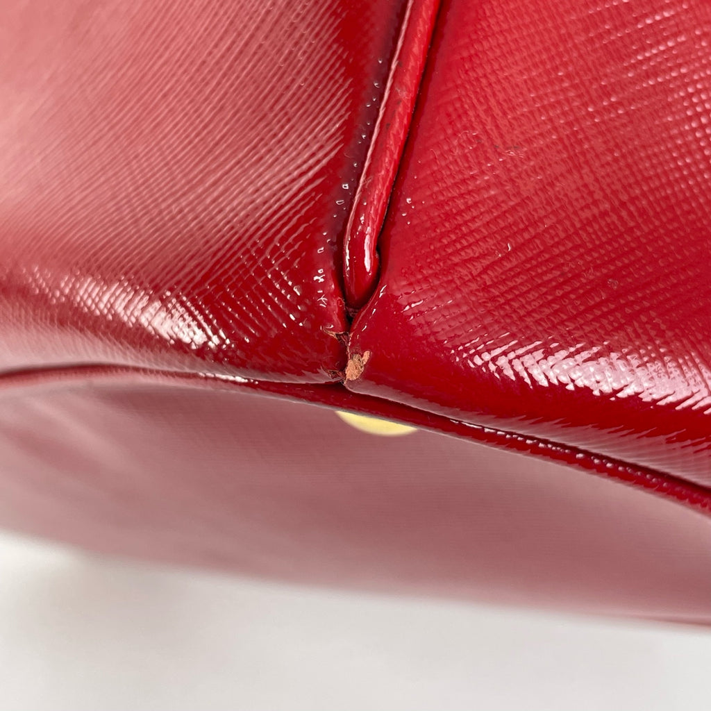 Prada Red Satchel