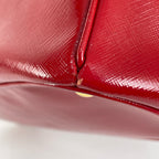 Prada Red Satchel