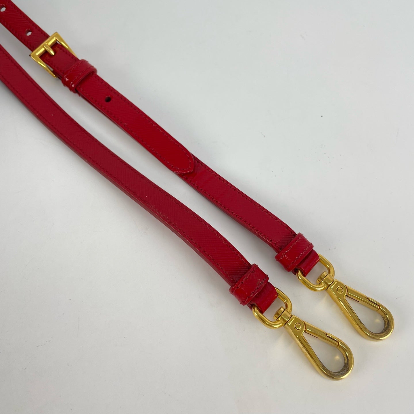 Prada Red Satchel