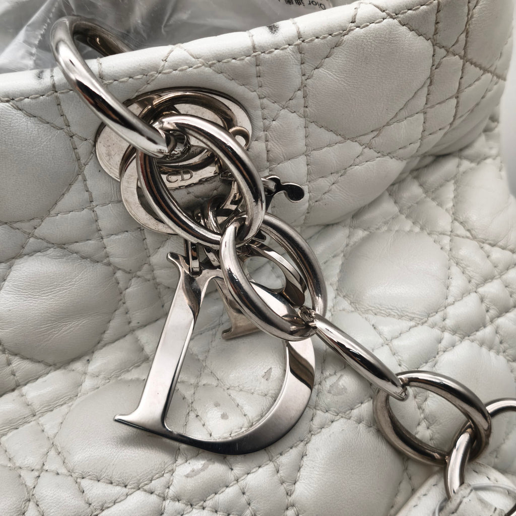 Dior White Satchel