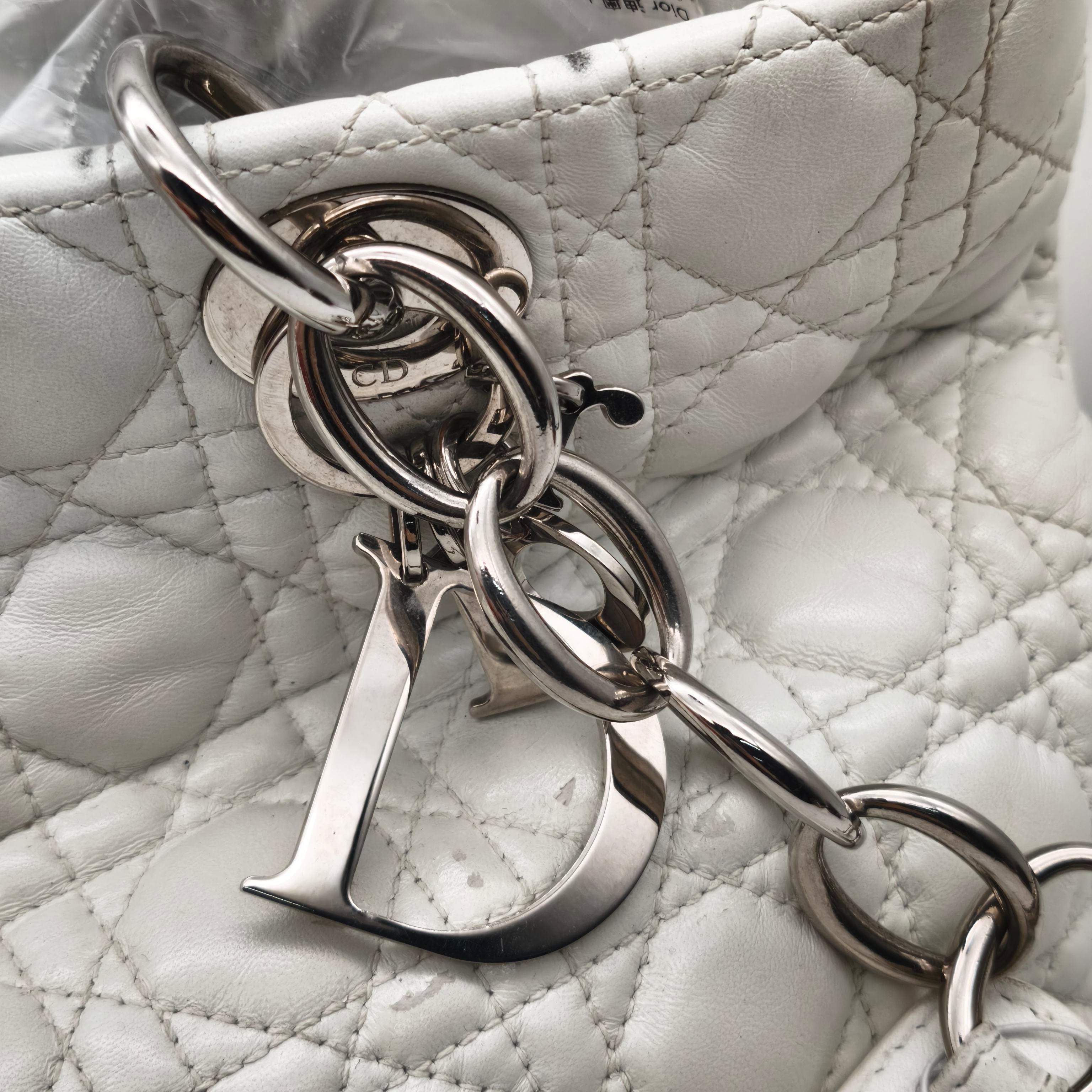 Dior White Satchel