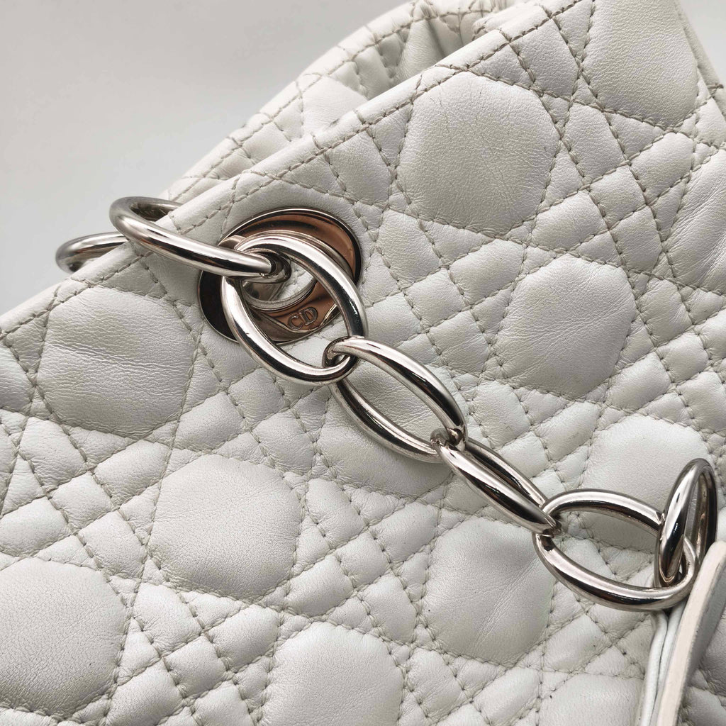 Dior White Satchel