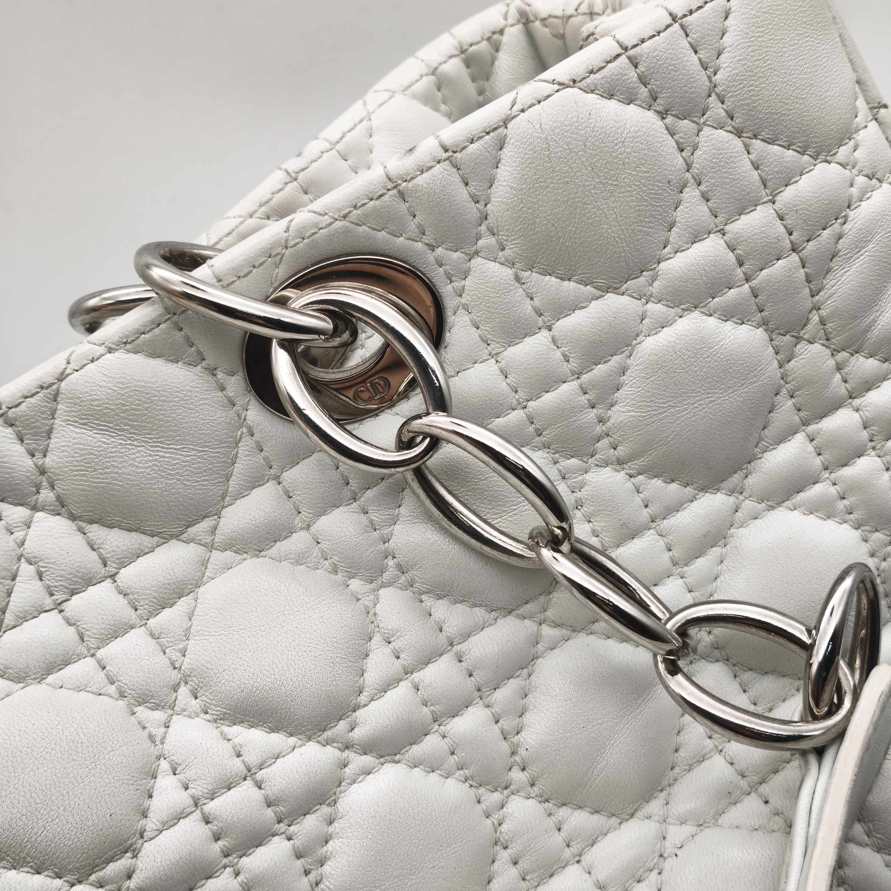 Dior White Satchel