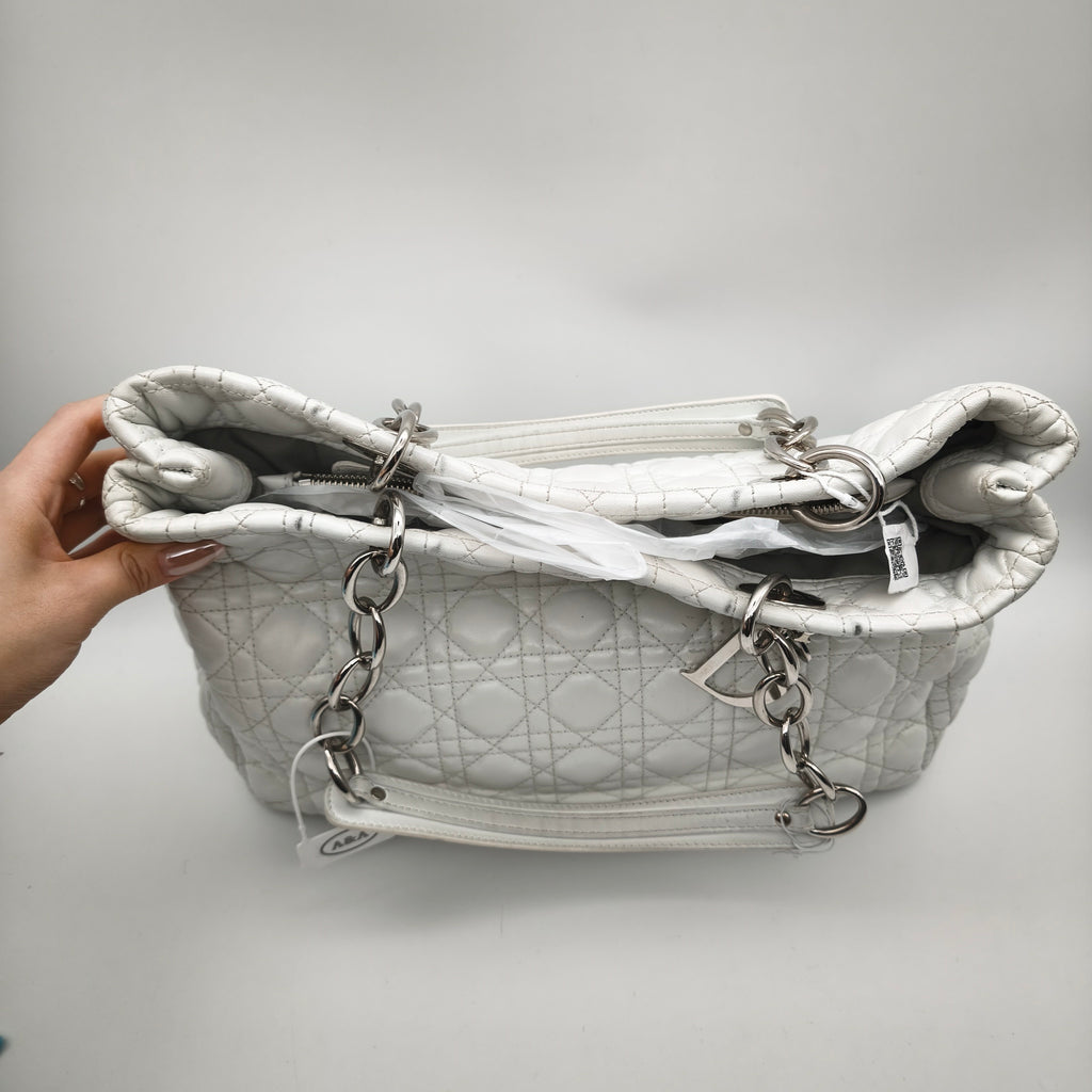 Dior White Satchel