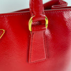 Prada Red Satchel