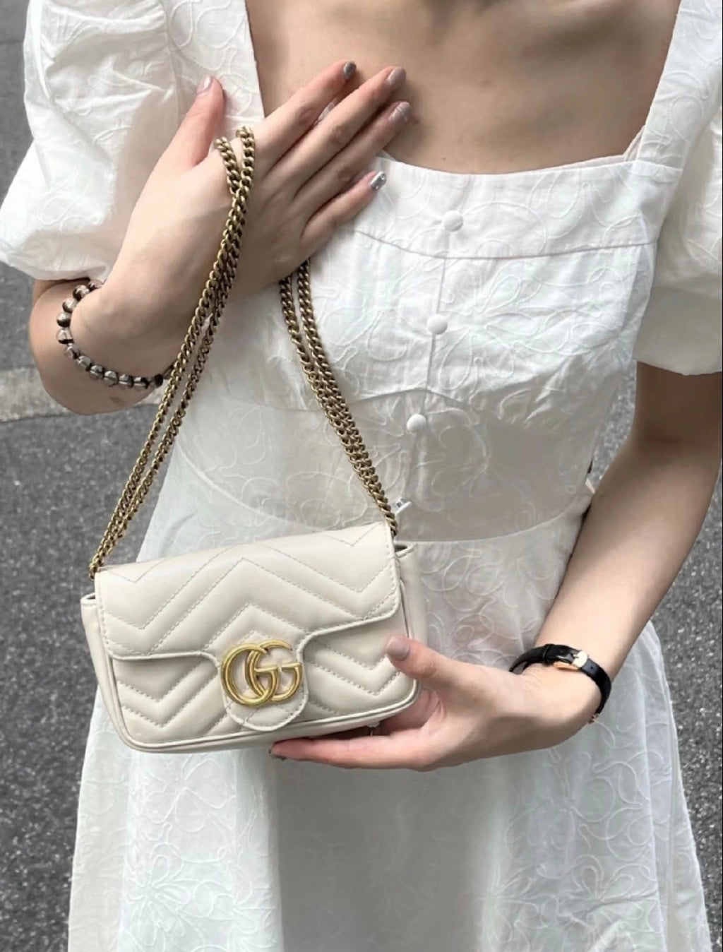 Gucci Metal White
