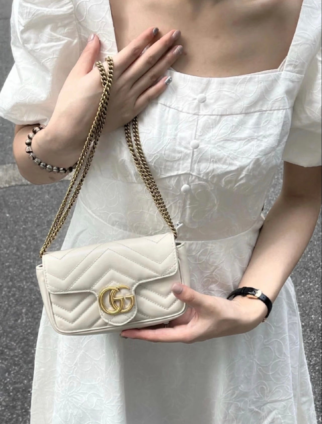 Gucci Metal White