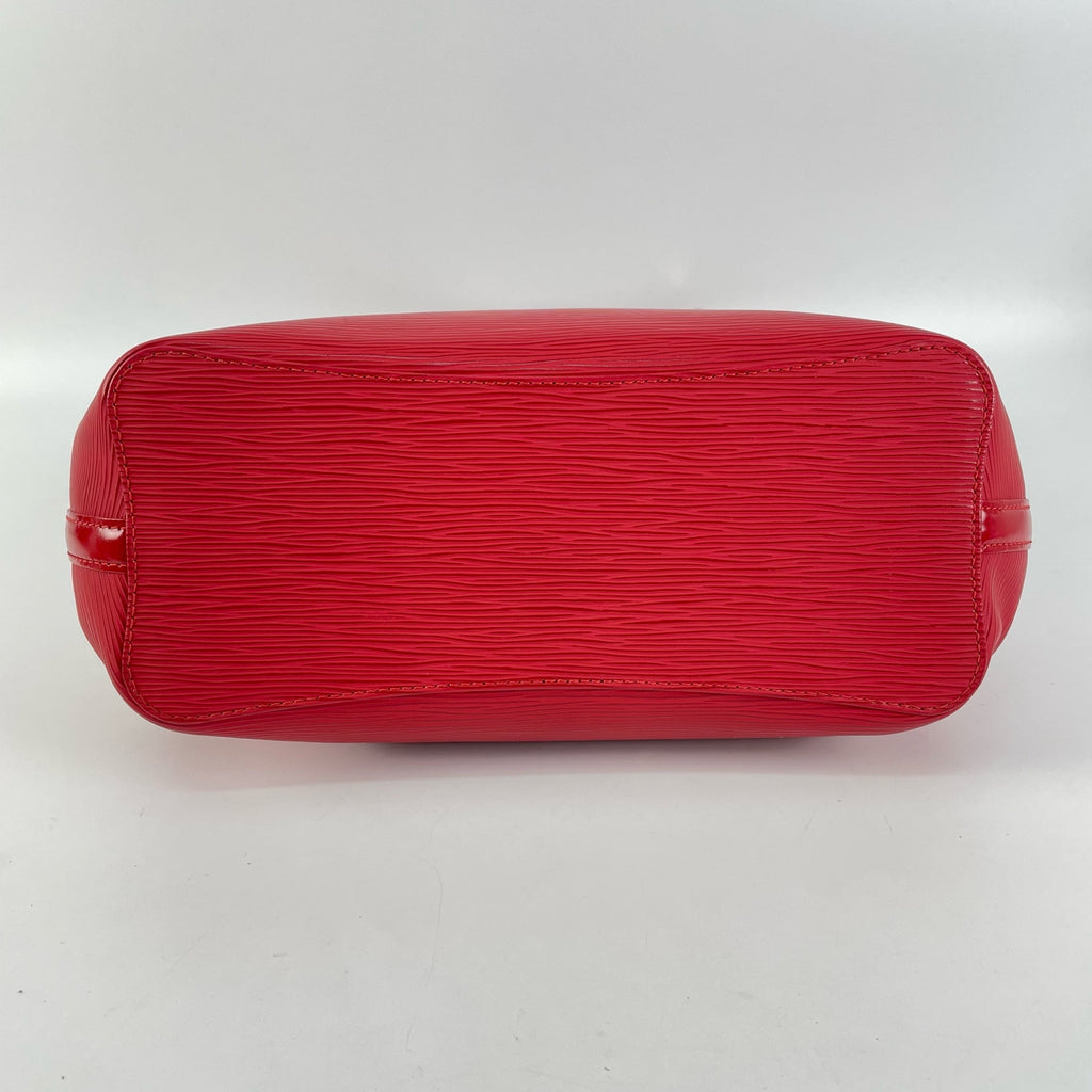Louis Vuitton Red Bucket & Drawstring Bag