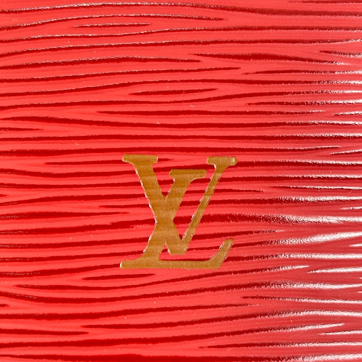 Louis Vuitton Red Bucket & Drawstring Bag
