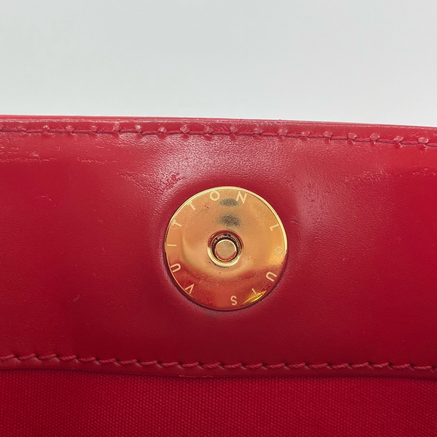 Louis Vuitton Red Bucket & Drawstring Bag
