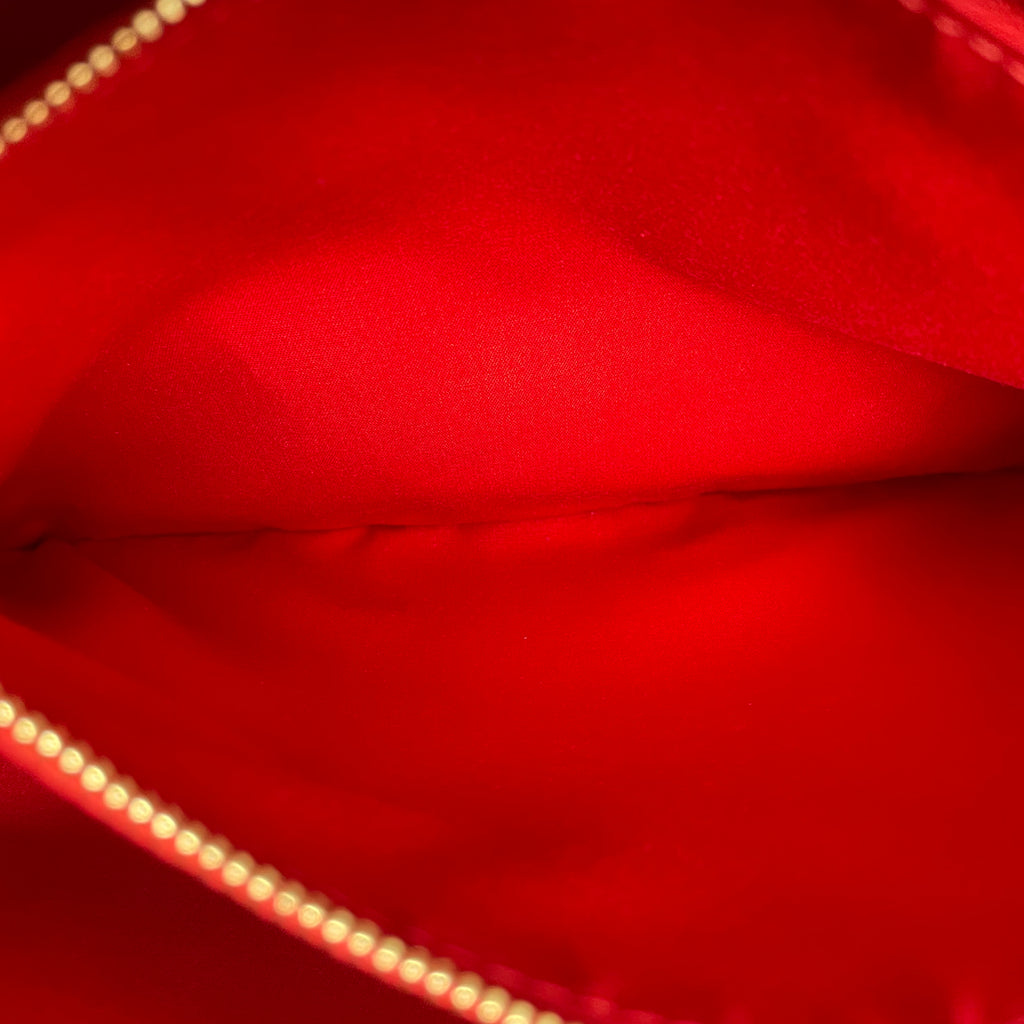 Louis Vuitton Red Bucket & Drawstring Bag