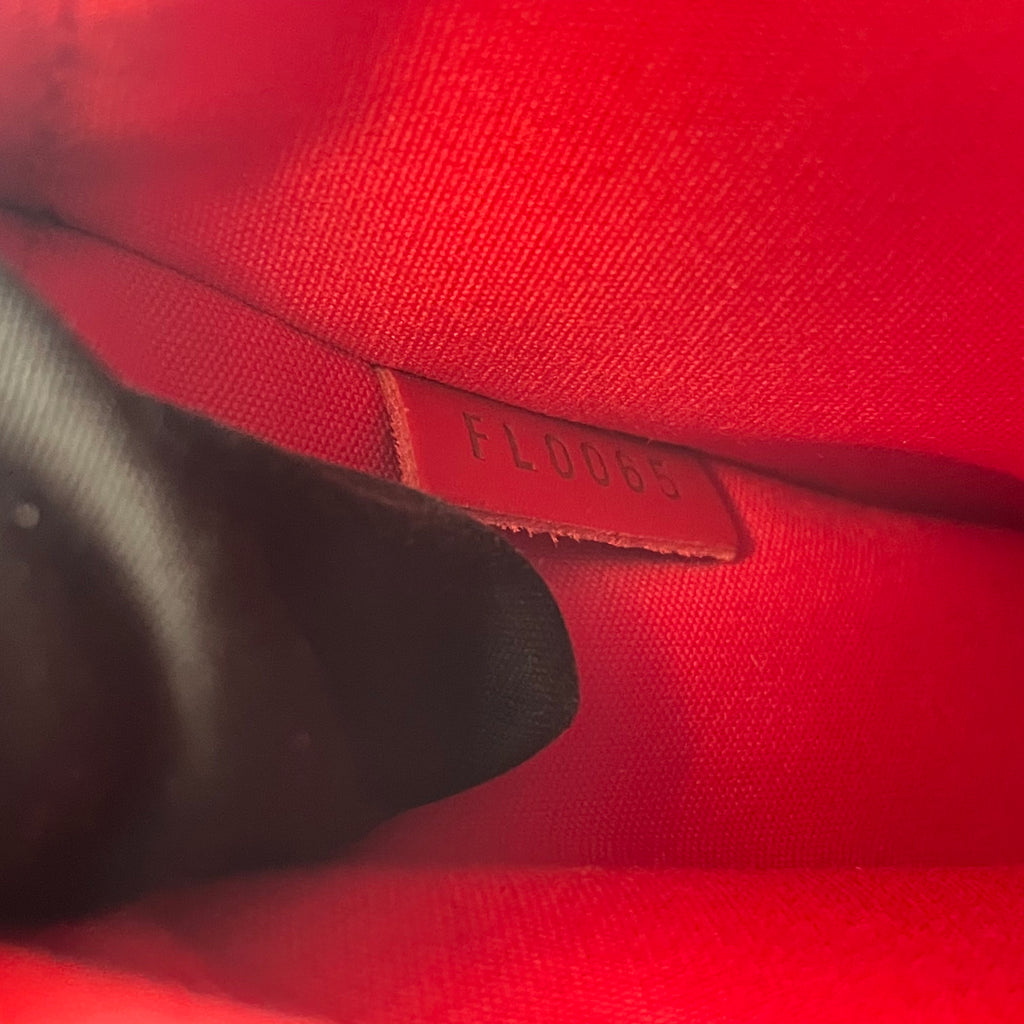 Louis Vuitton Red Bucket & Drawstring Bag