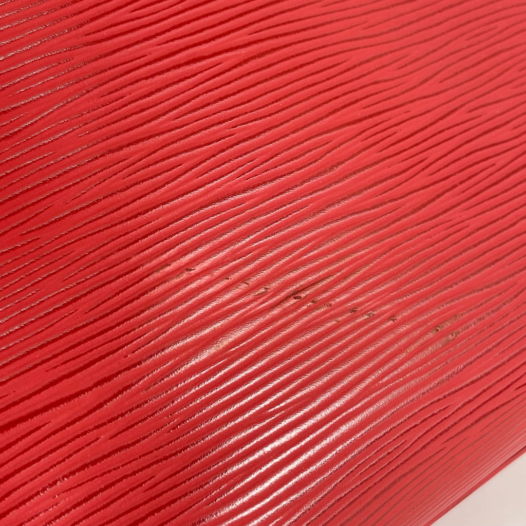 Louis Vuitton Red Bucket & Drawstring Bag