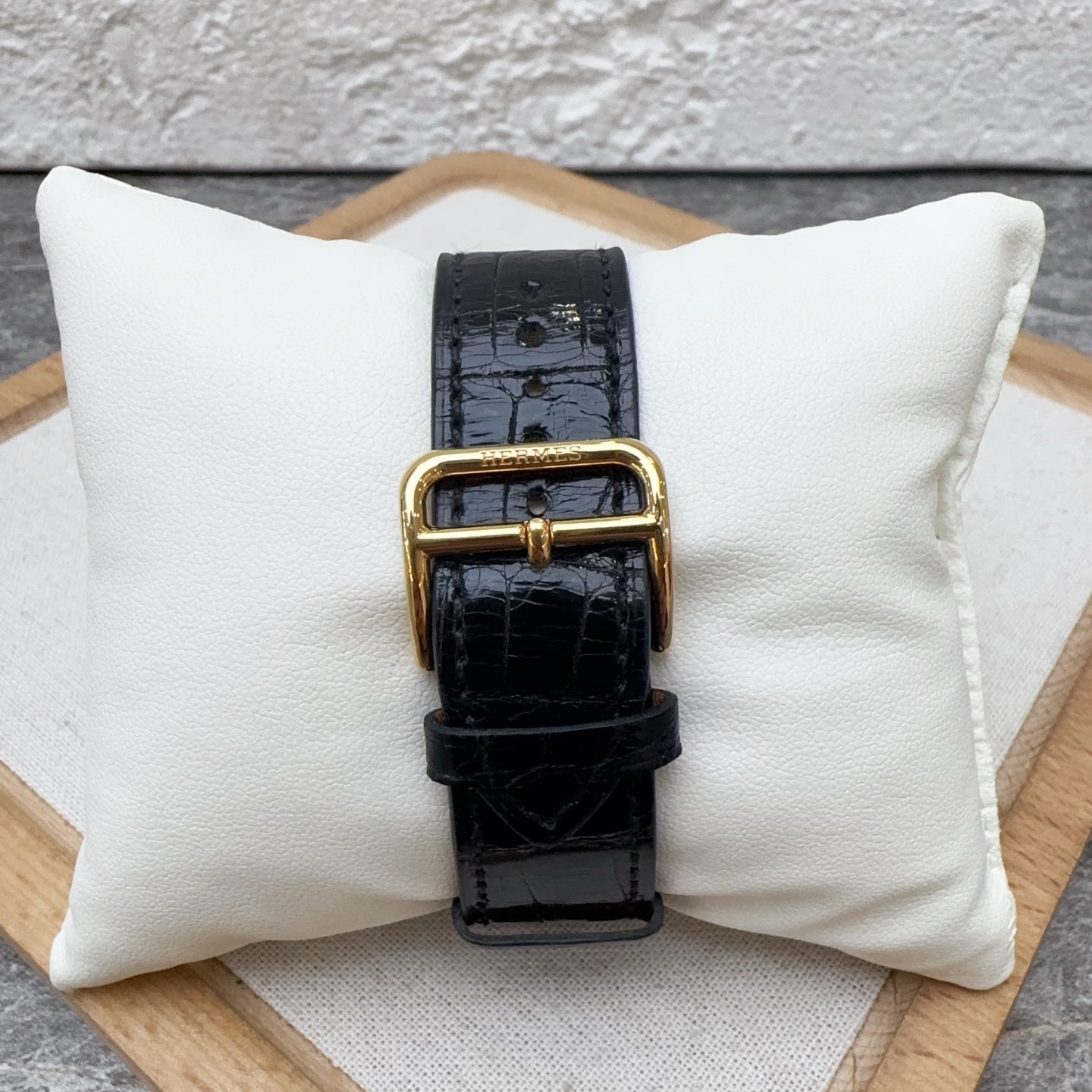 Hermes Black Quartz watch