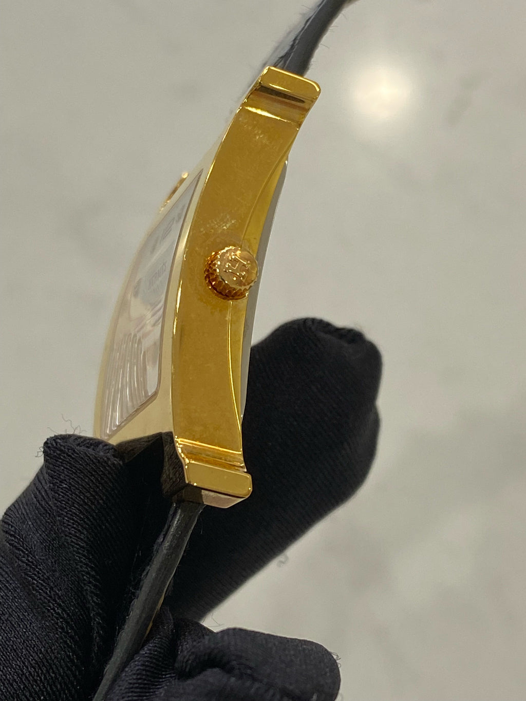 Hermes Black Quartz watch