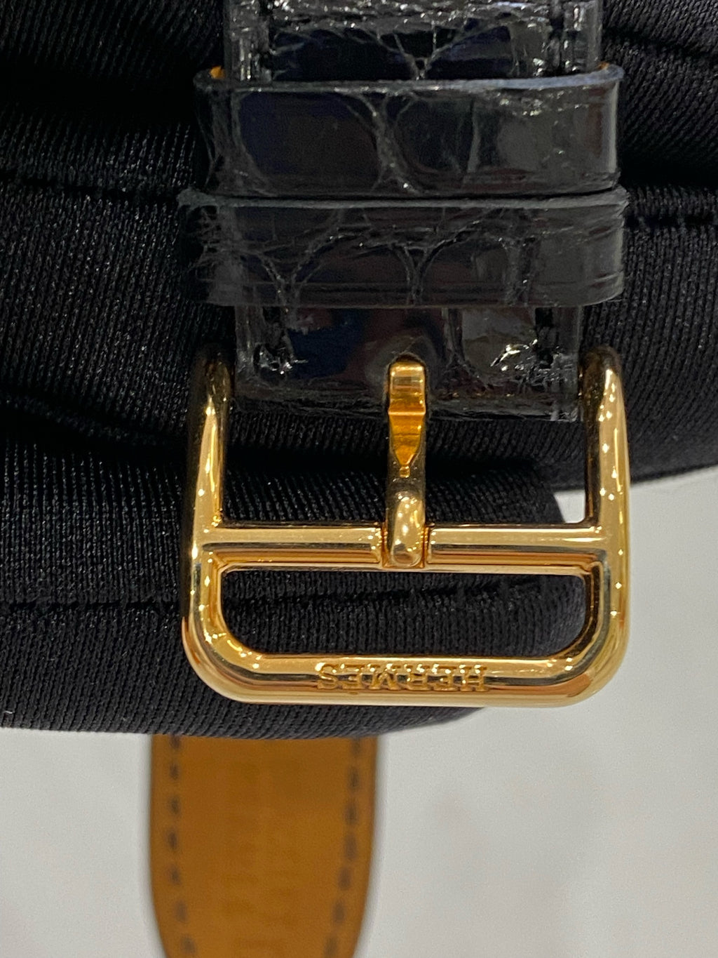Hermes Black Quartz watch