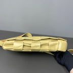 Bottega Veneta Alcantara Yellow Sling Bag