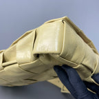 Bottega Veneta Alcantara Yellow Sling Bag