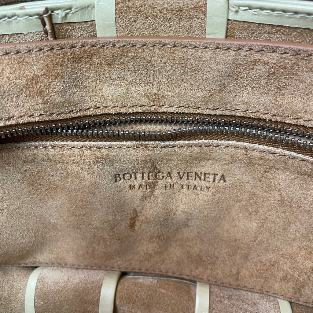 Bottega Veneta Alcantara Yellow Sling Bag