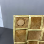 Bottega Veneta Alcantara Yellow Sling Bag