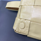Bottega Veneta Alcantara Yellow Sling Bag