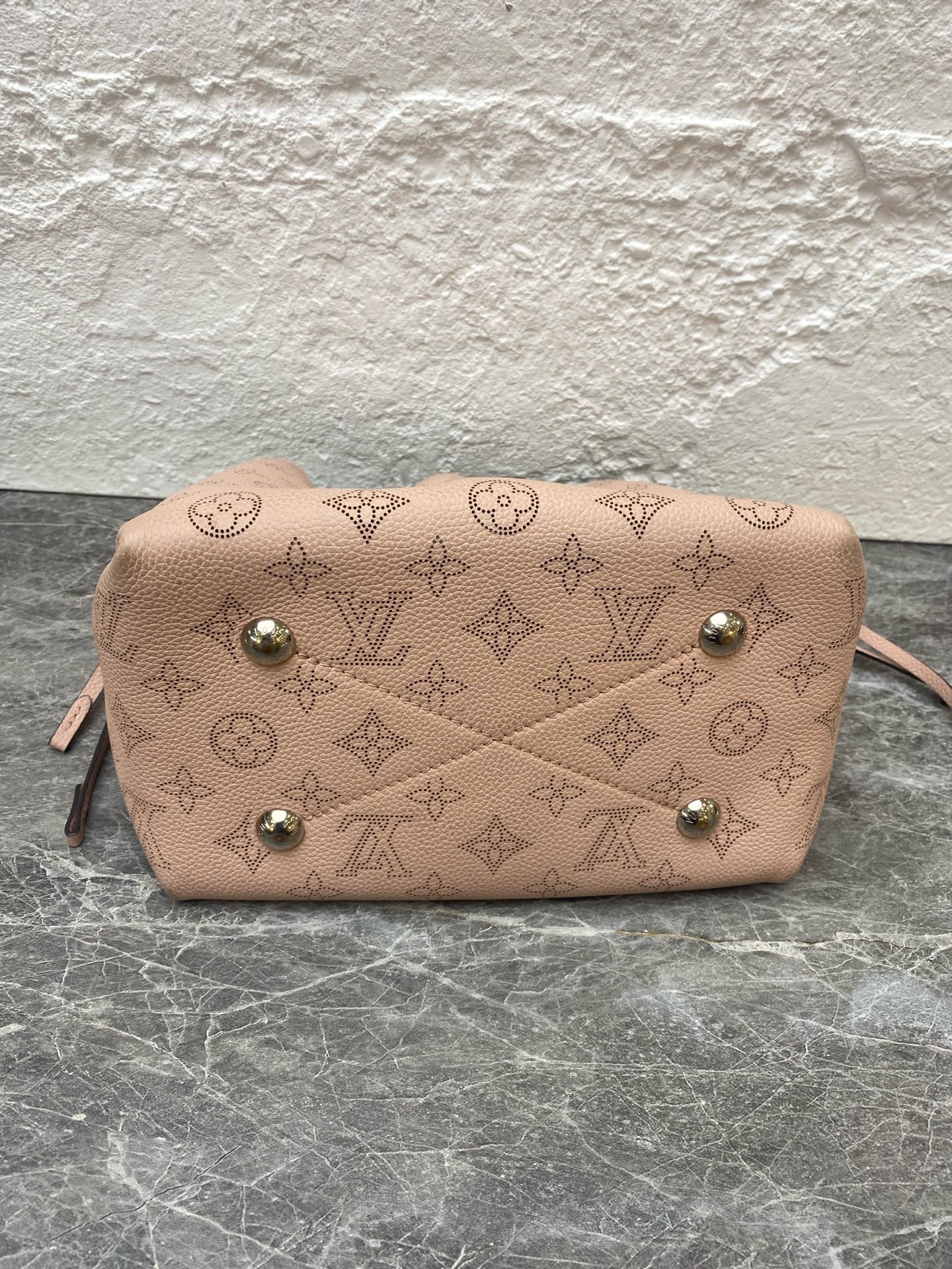 Louis Vuitton Pink Bucket & Drawstring Bag