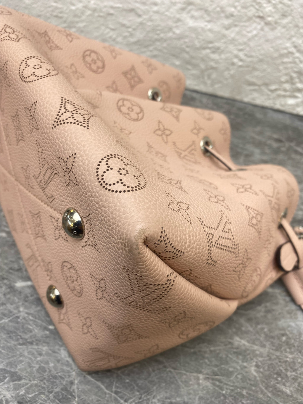 Louis Vuitton Pink Bucket & Drawstring Bag