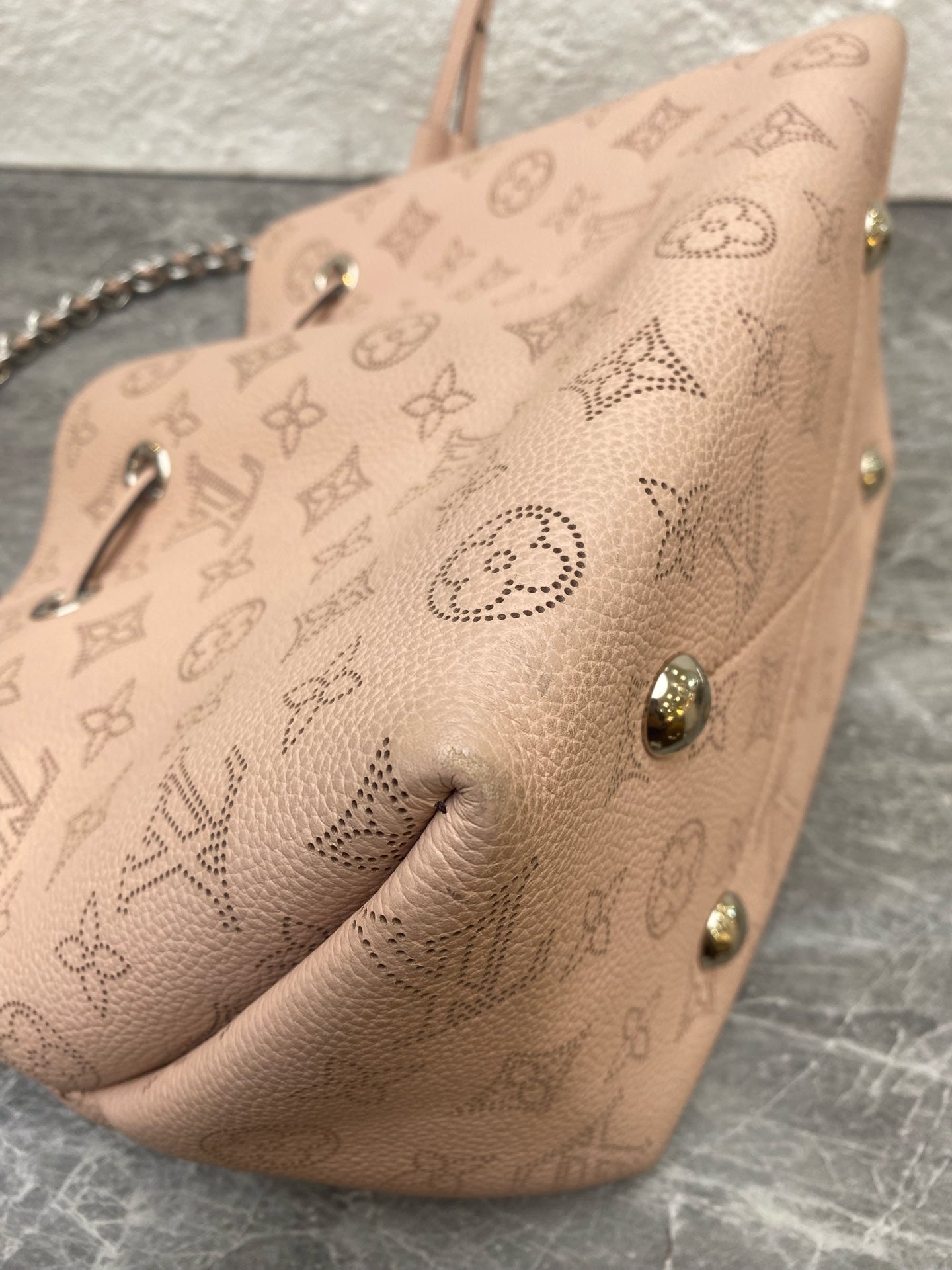 Louis Vuitton Pink Bucket & Drawstring Bag