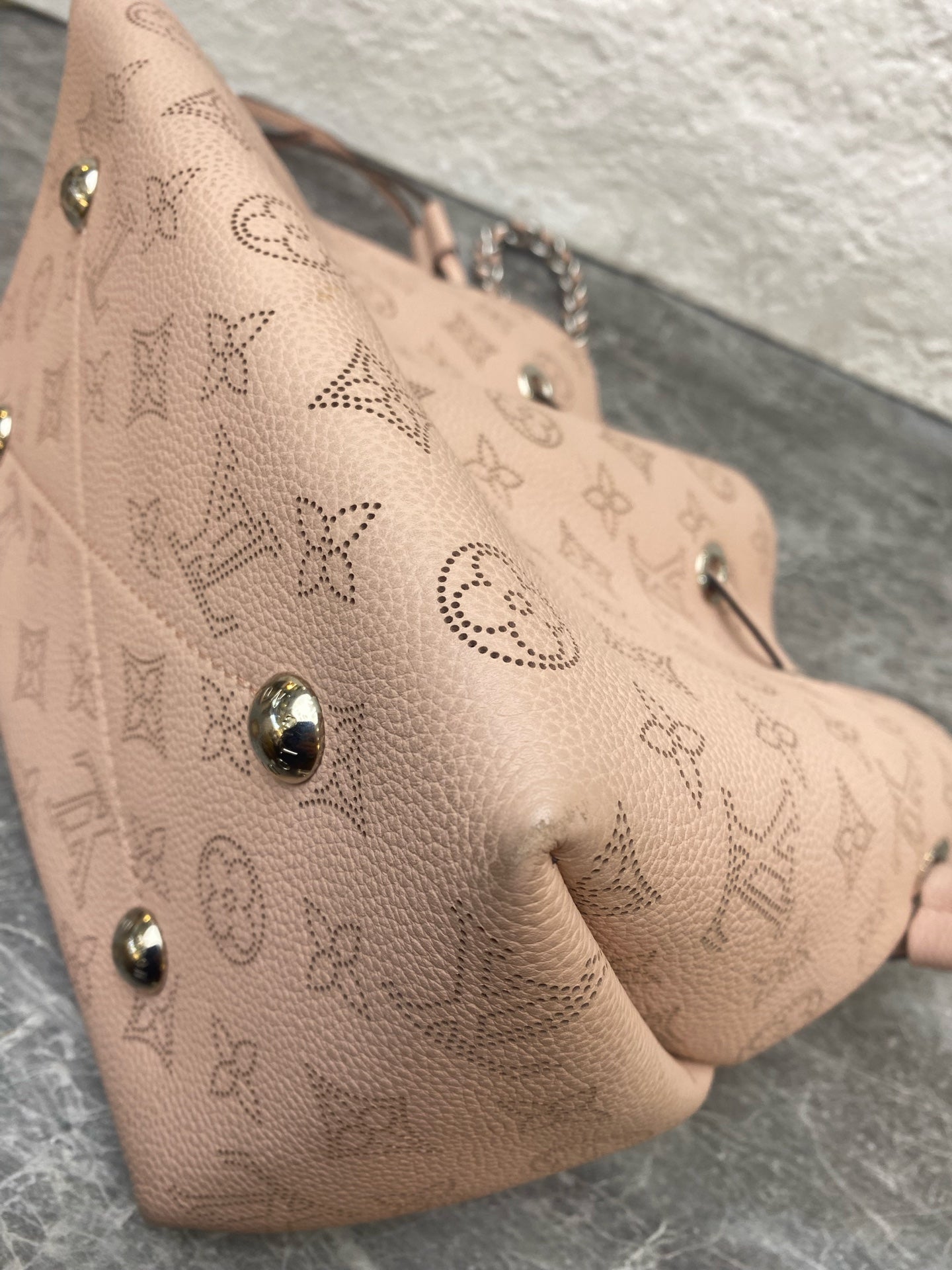 Louis Vuitton Pink Bucket & Drawstring Bag
