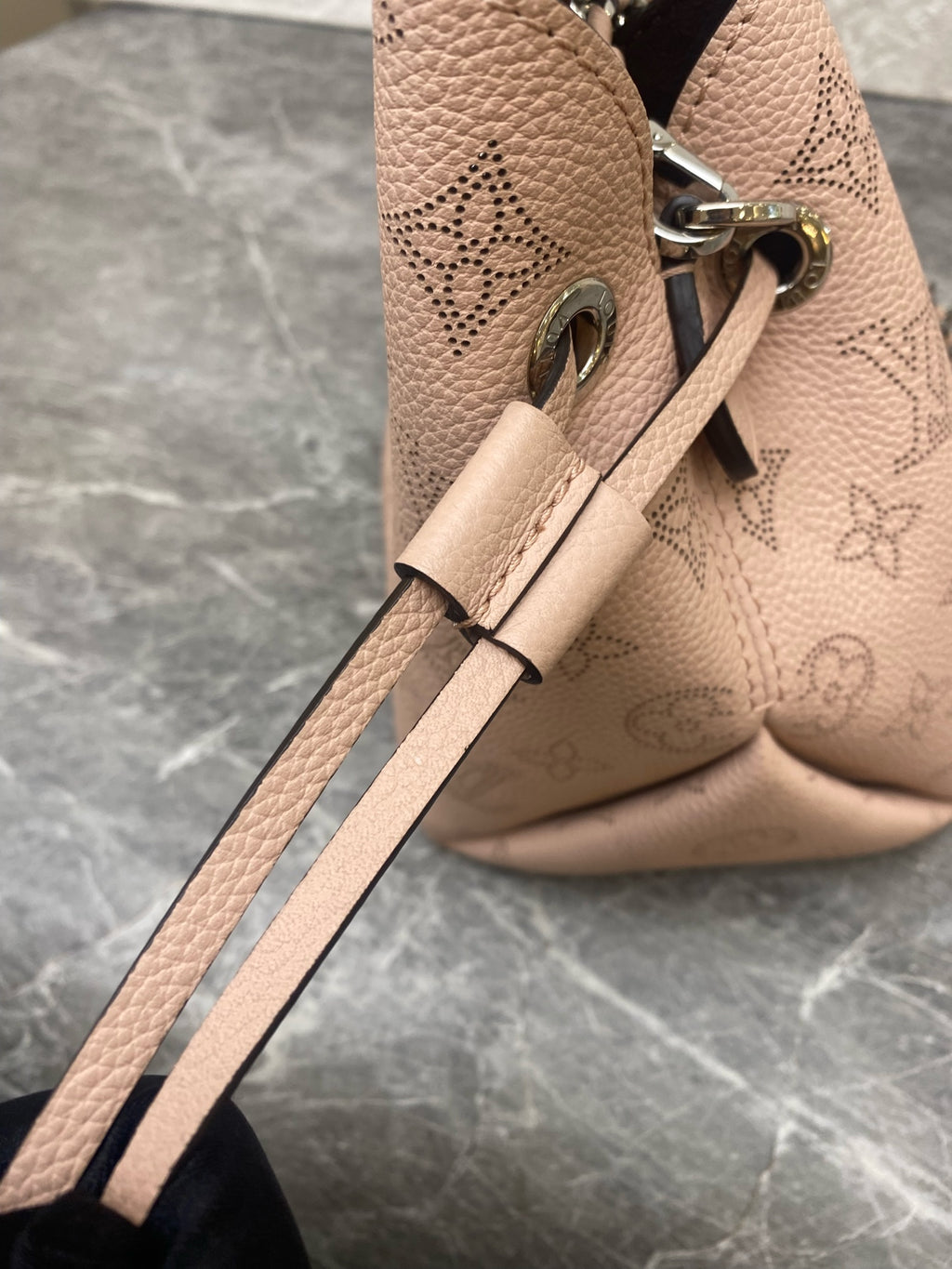 Louis Vuitton Pink Bucket & Drawstring Bag