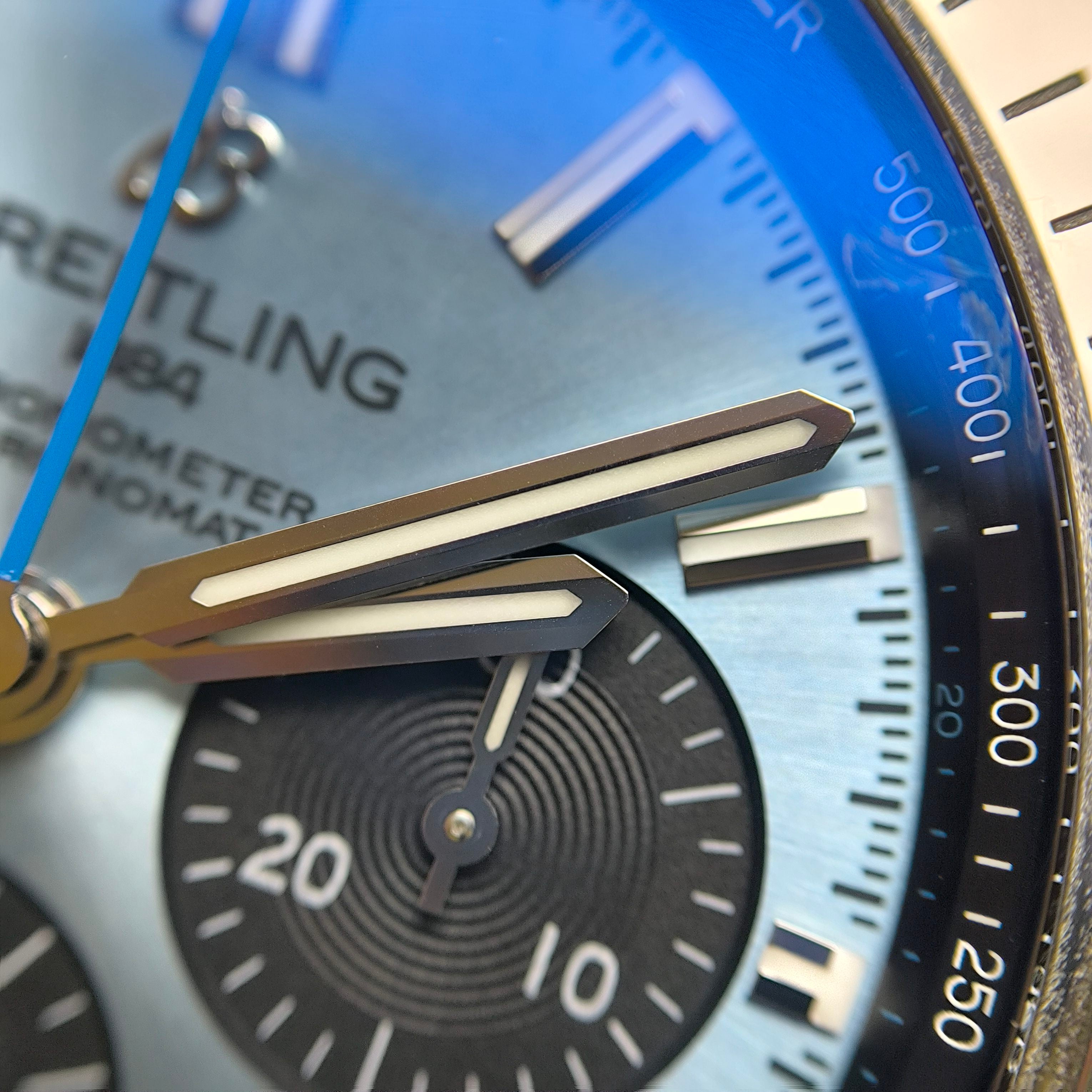 Breitling Chronomat B01 42 mechanical chronograph watch Mechanical watch 42 millimeters PB0134101C1S2