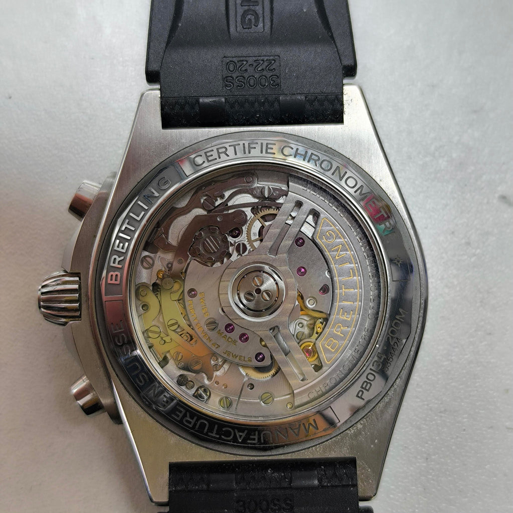 Breitling Chronomat B01 42 mechanical chronograph watch Mechanical watch 42 millimeters PB0134101C1S2